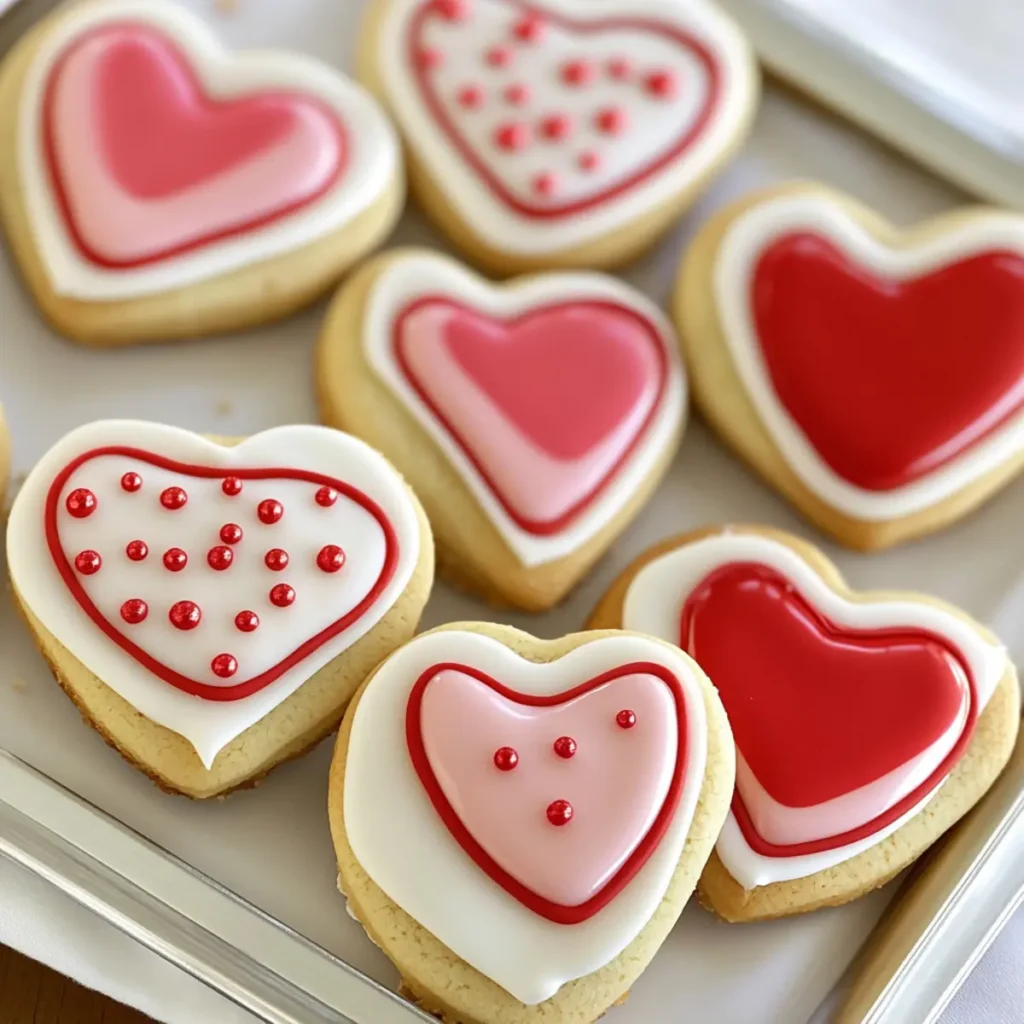 Valentine Sugar Cookies