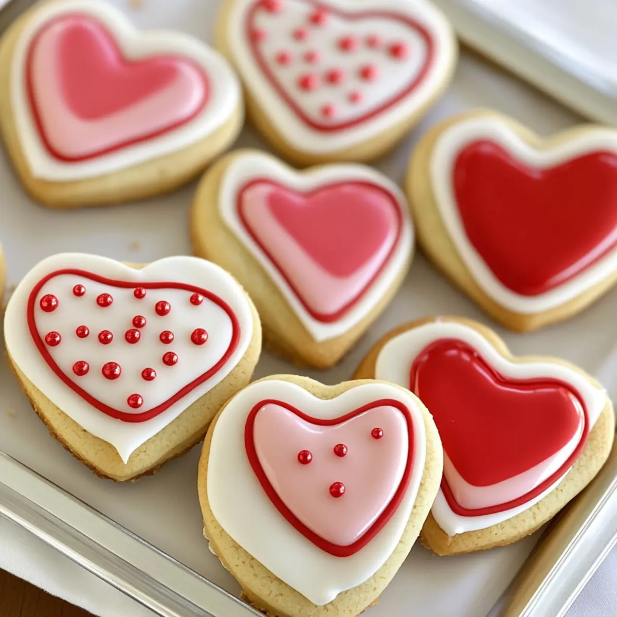 Valentine Sugar Cookies