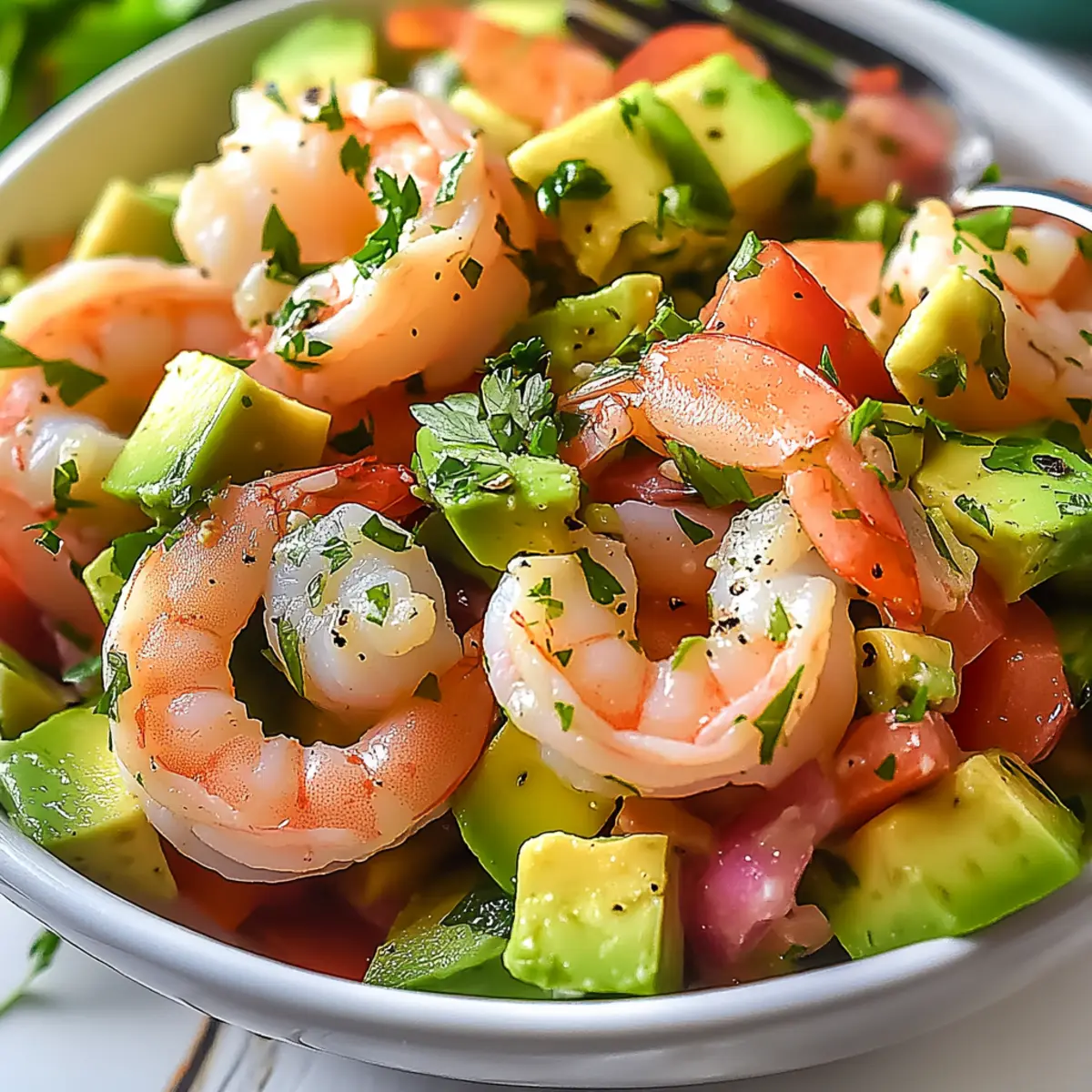Shrimp Avocado Salad
