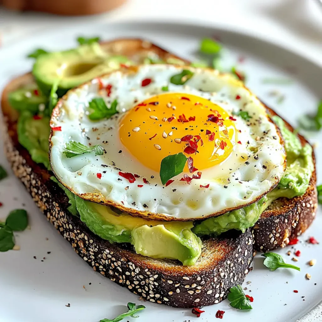 Avocado Toast with Egg