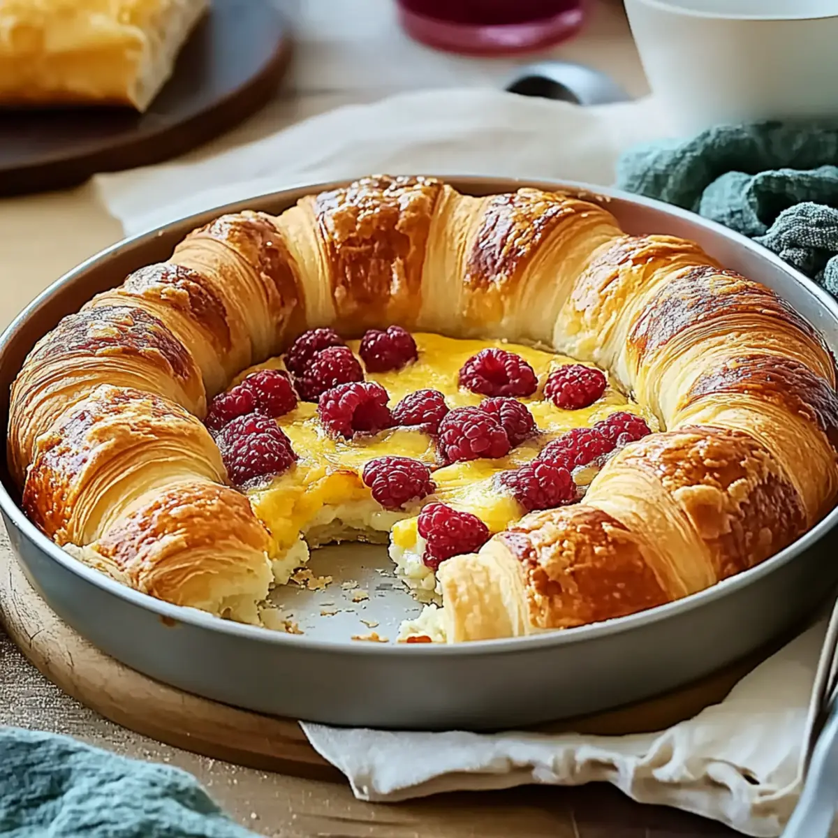 Croissant Breakfast Pie