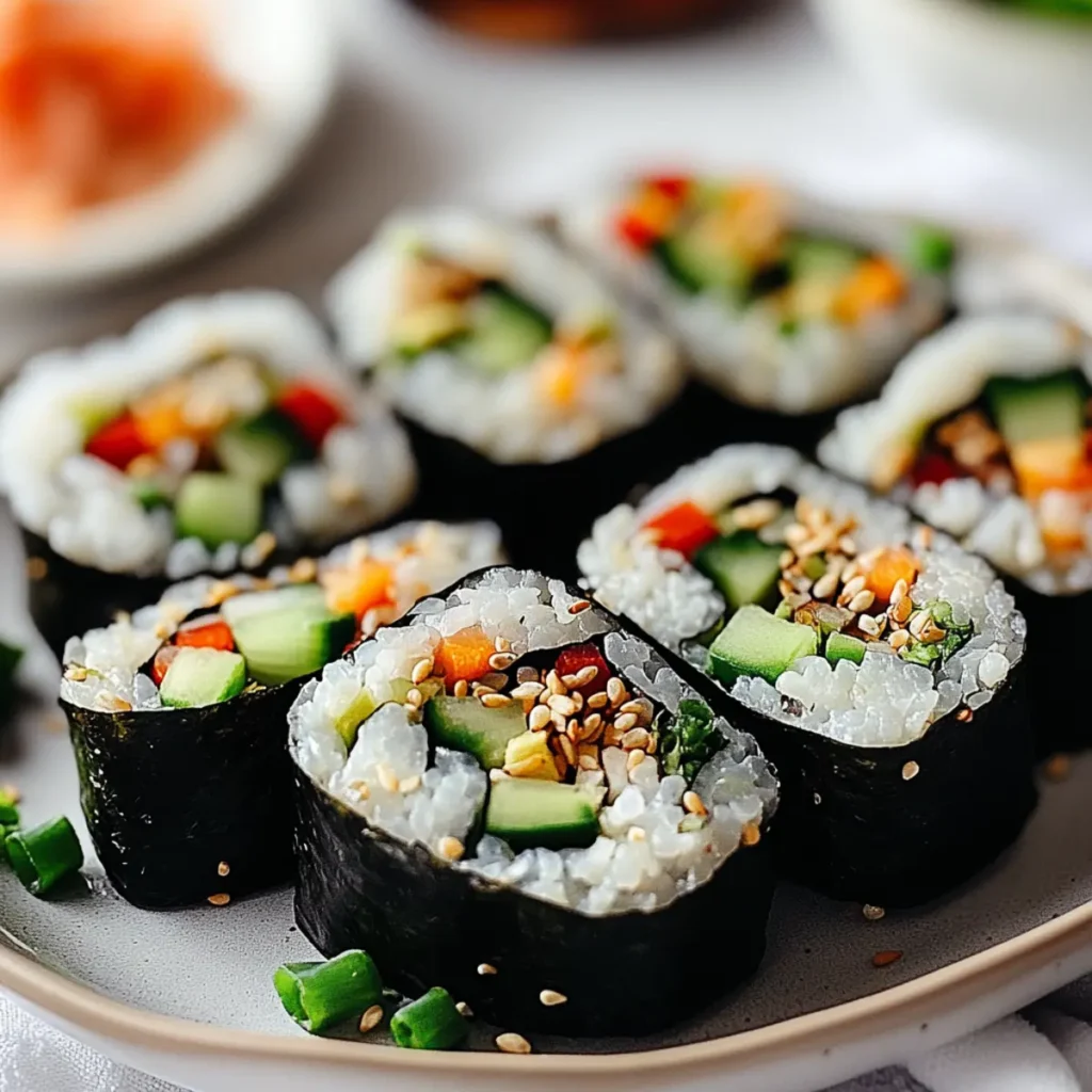 Easy Vegan Sushi