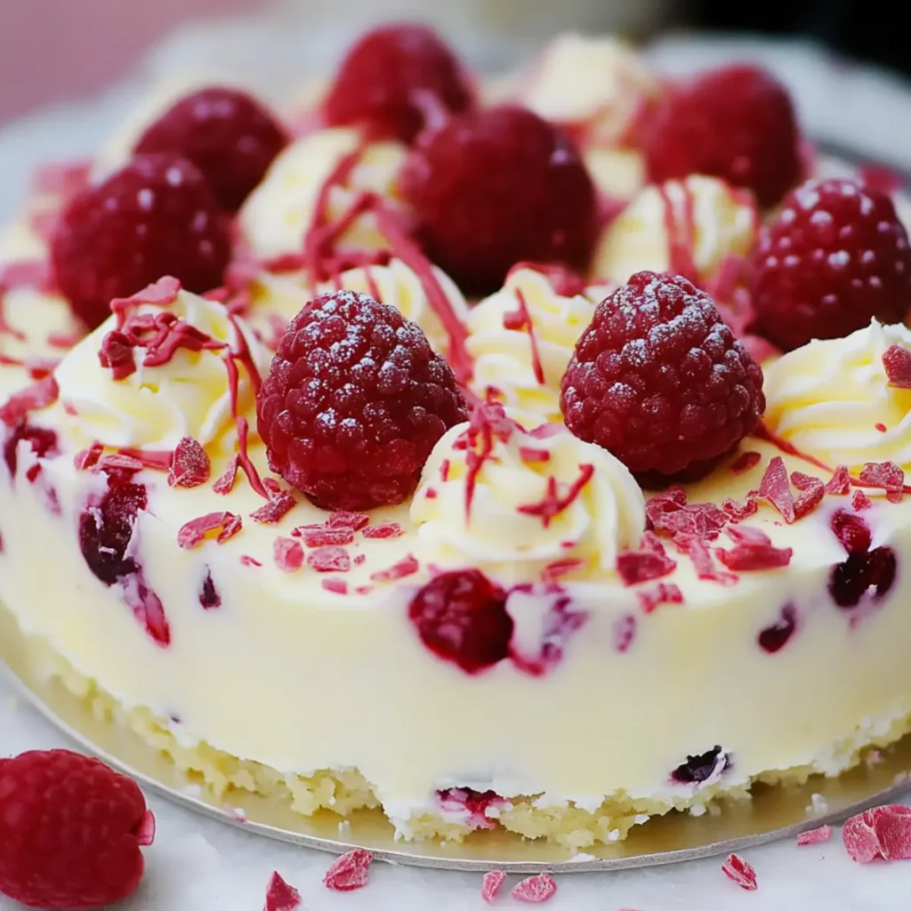 Valentine's White Chocolate Raspberry Cheesecake Balls
