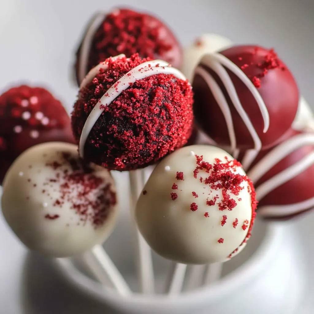 Red Velvet Cake Pops