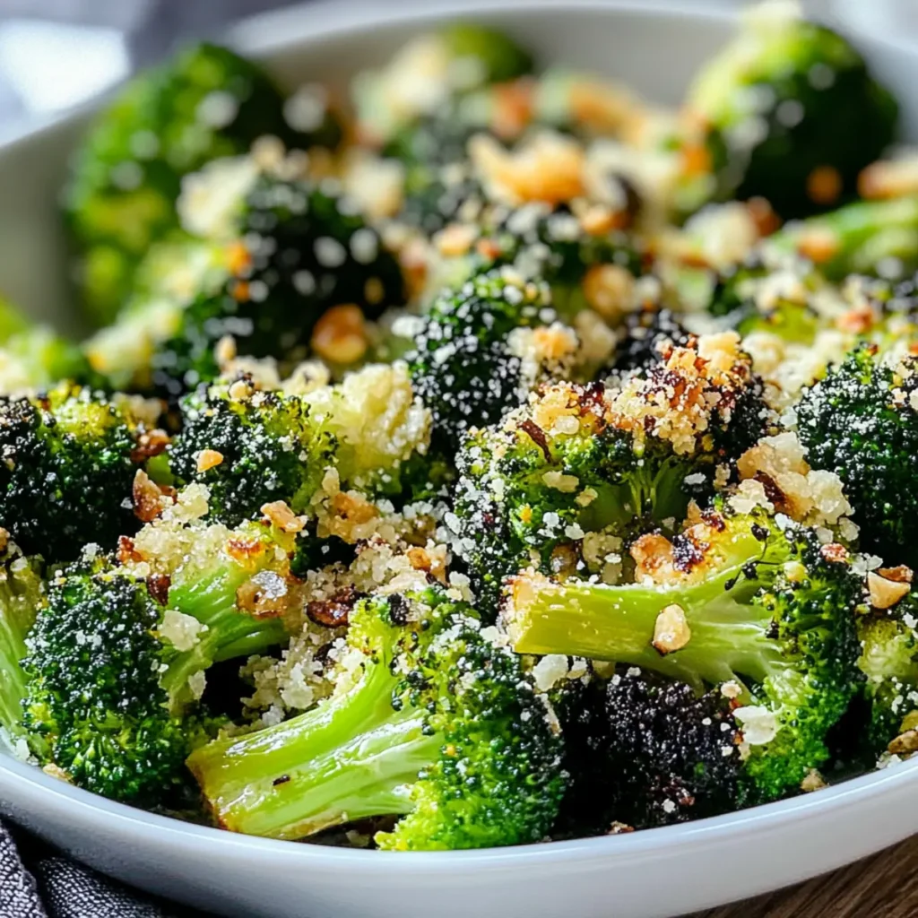 Garlic Parmesan Broccoli