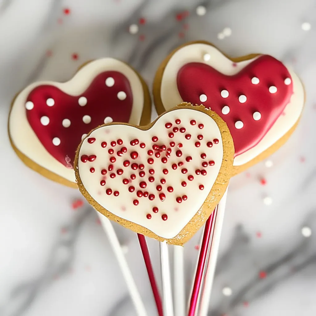Valentine Cookie Pops