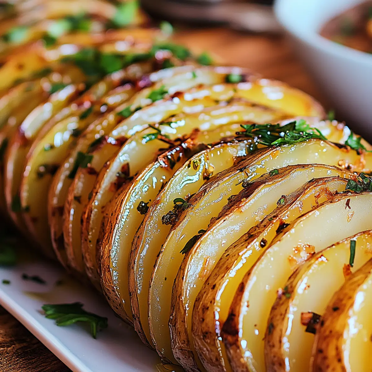 Hasselback Potatoes