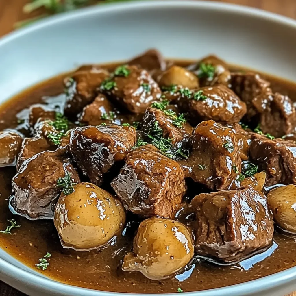 Beef Tips and Gravy