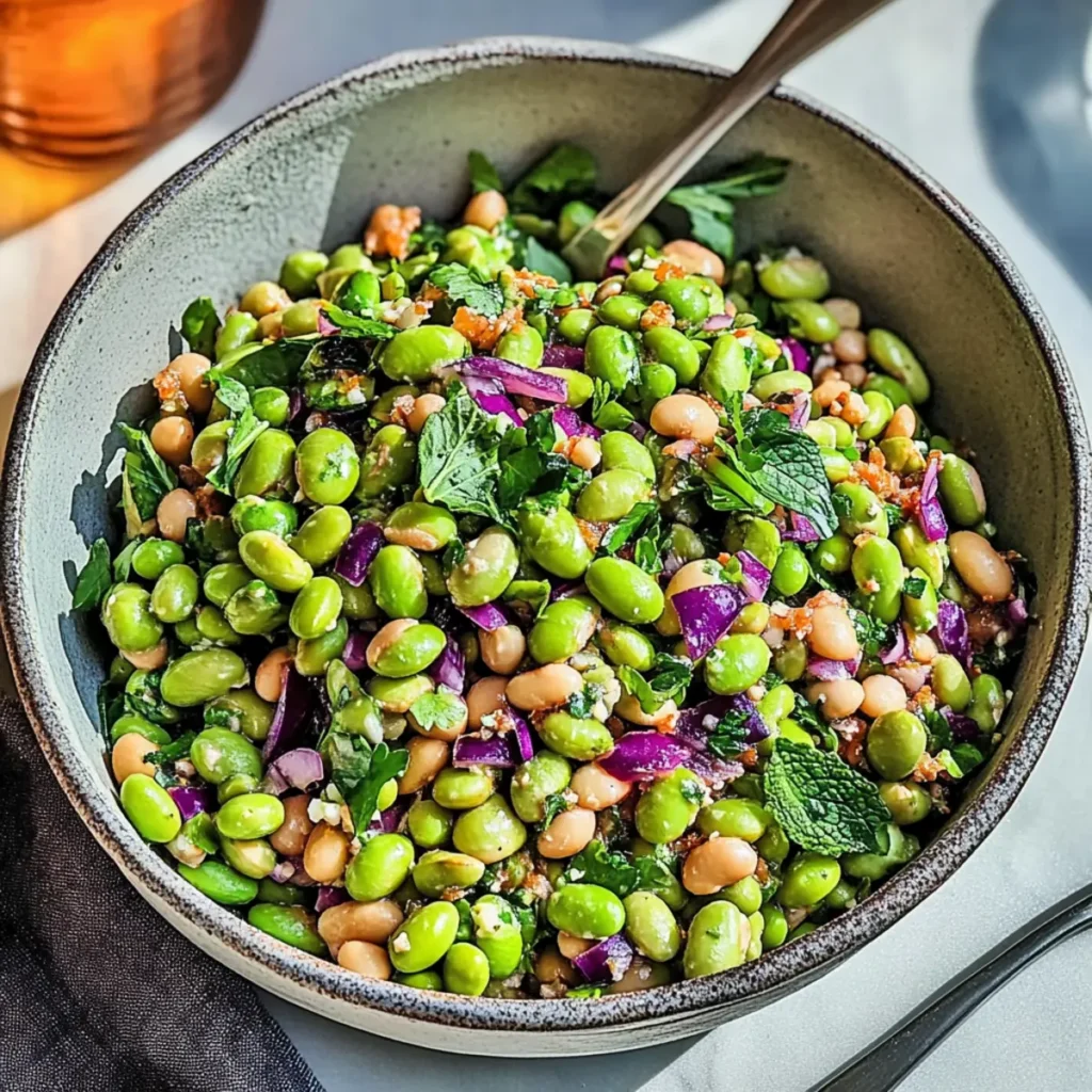 Protein Packed Edamame Salad