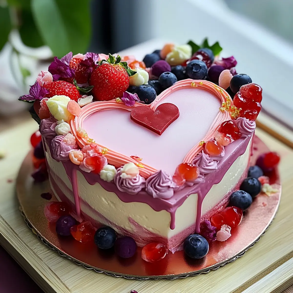 Bento Heart Cake