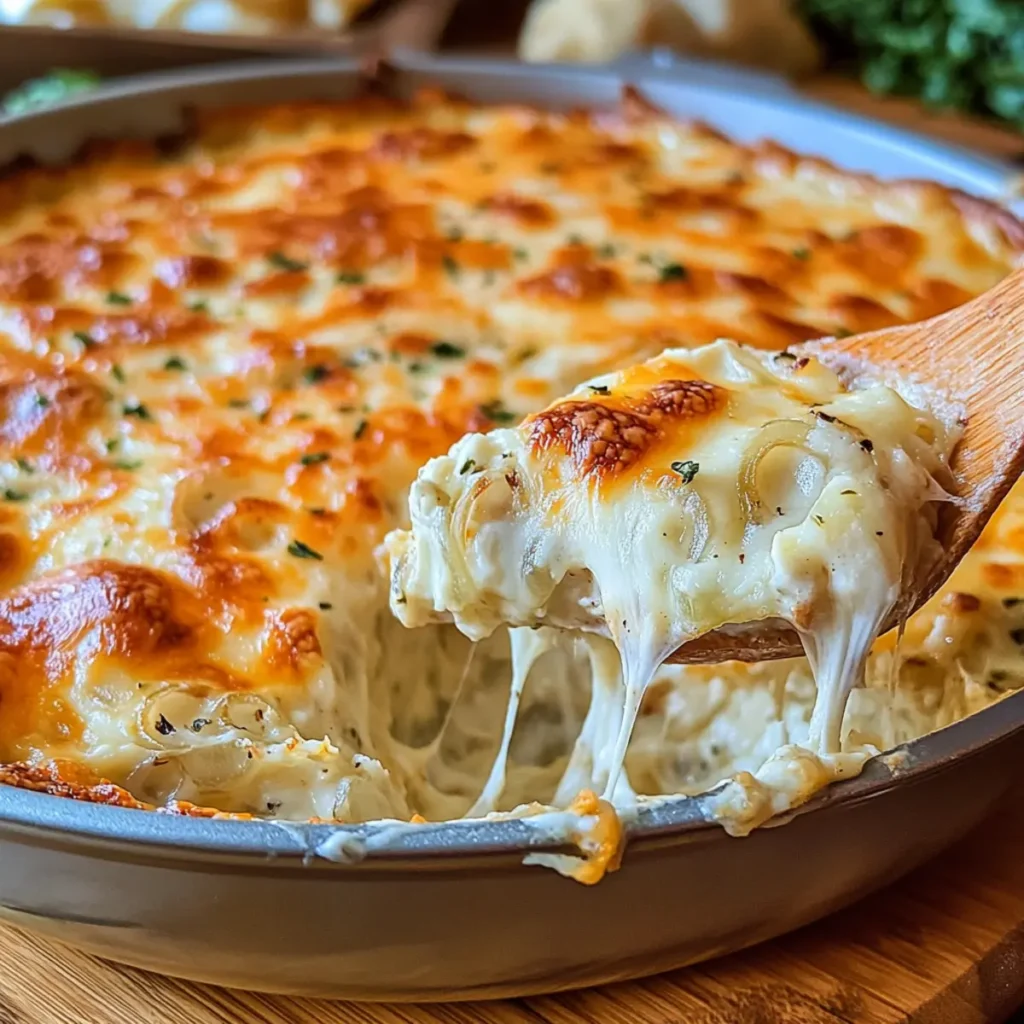 Double Cheese Onion Dip