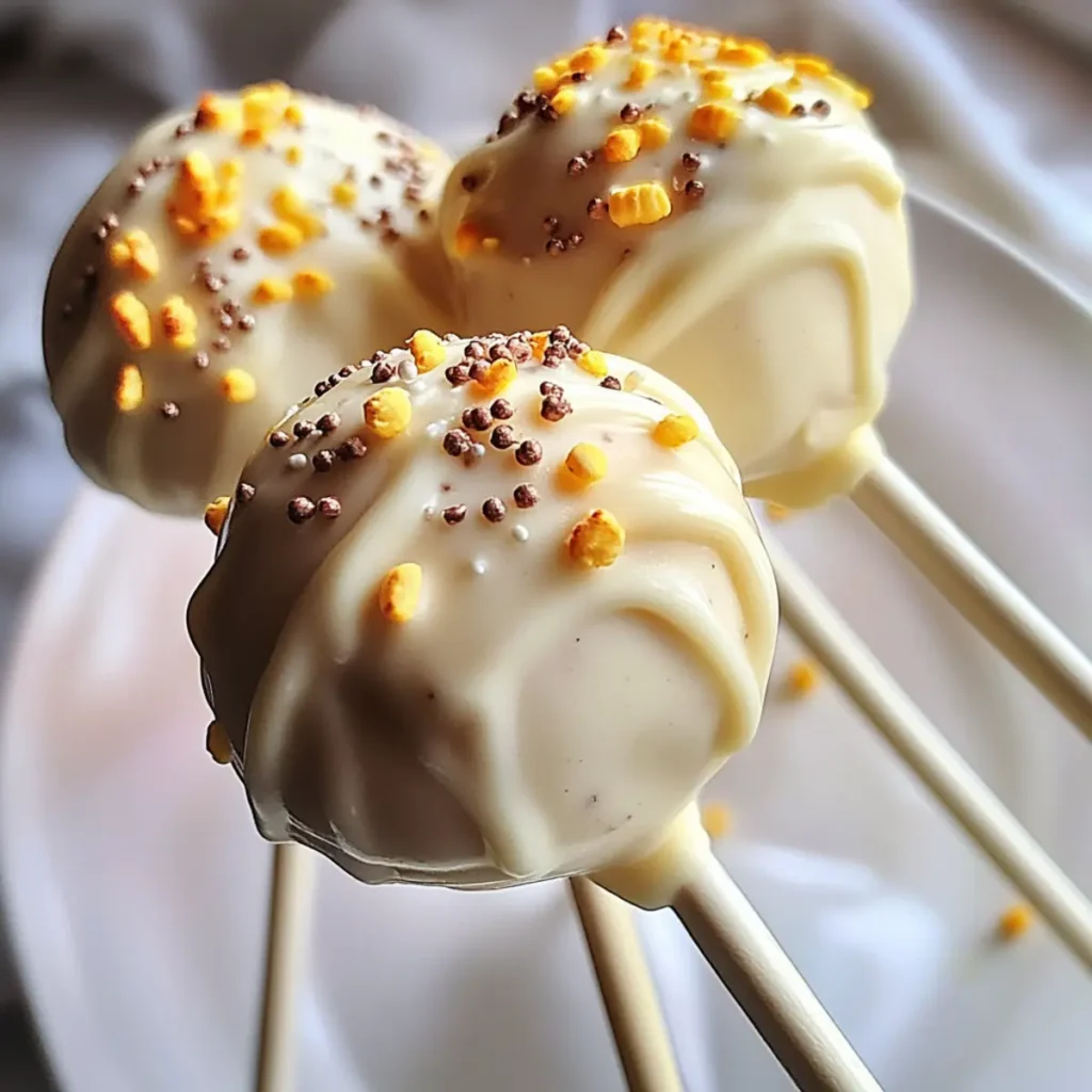 Banana Pudding Cake Pops