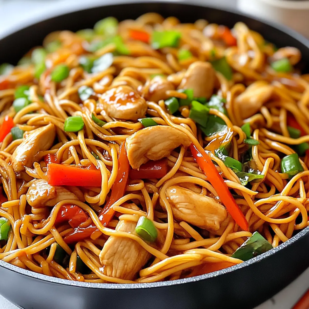 Easy Chicken Lo Mein