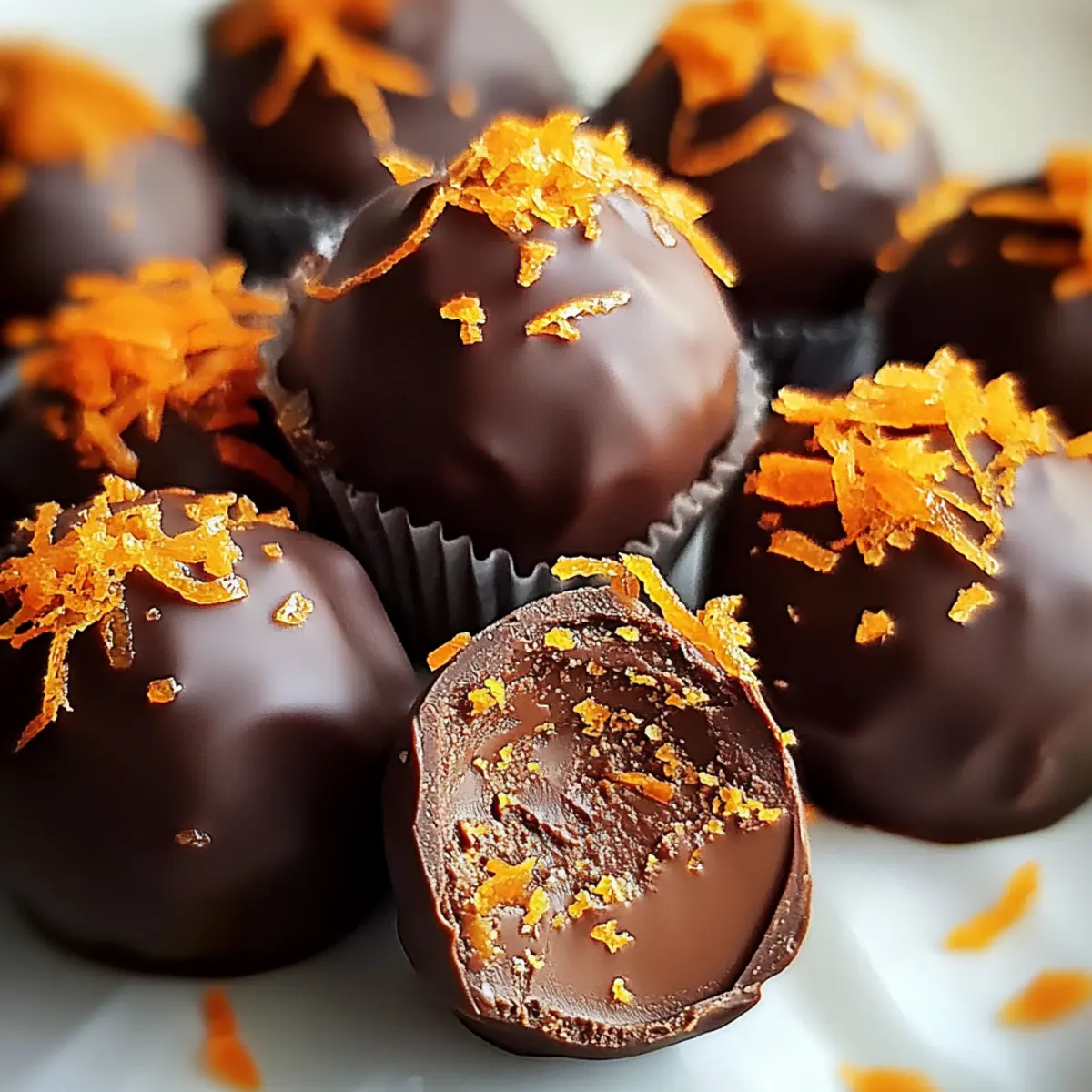 Chocolate Orange Truffles