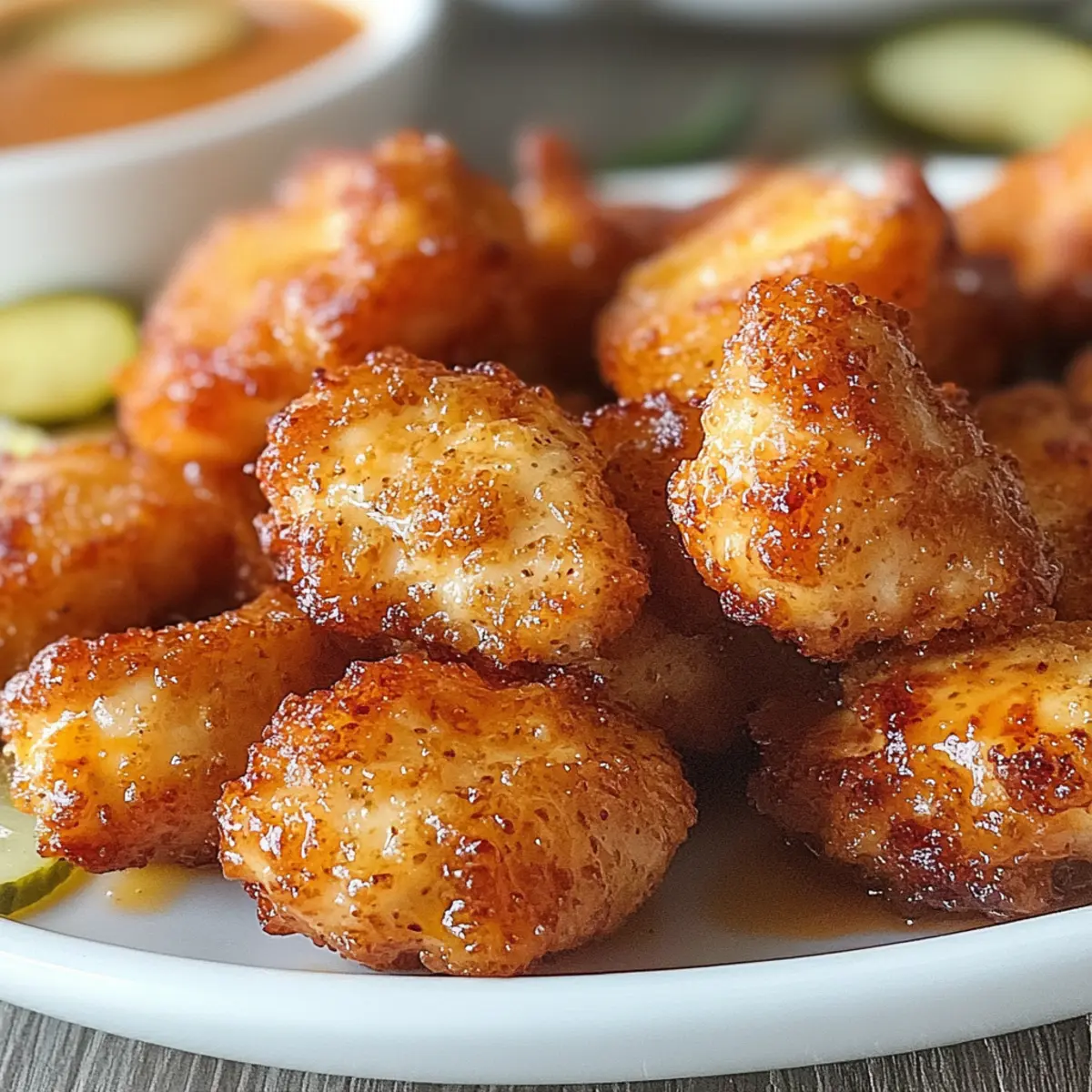Pickle Brined Chicken Bites