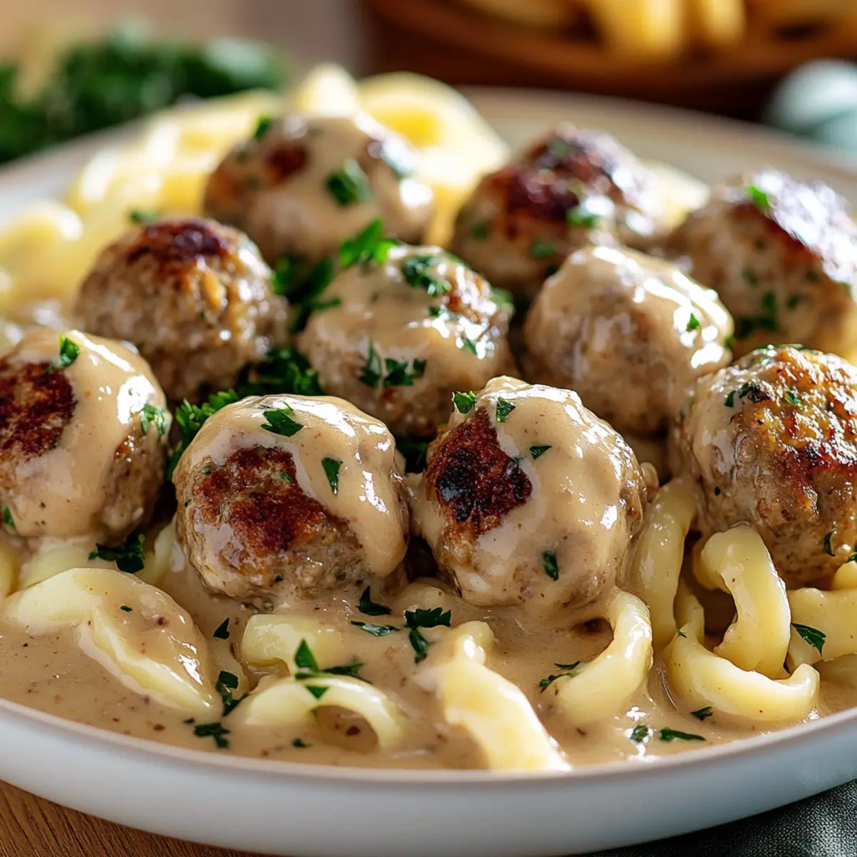 Turkey Swedish Meatballs