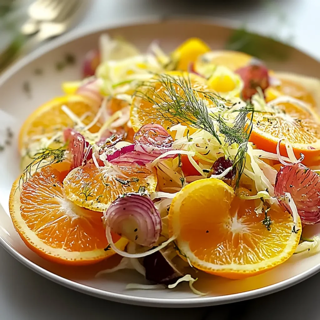 Zesty Sicilian Orange and Fennel Salad