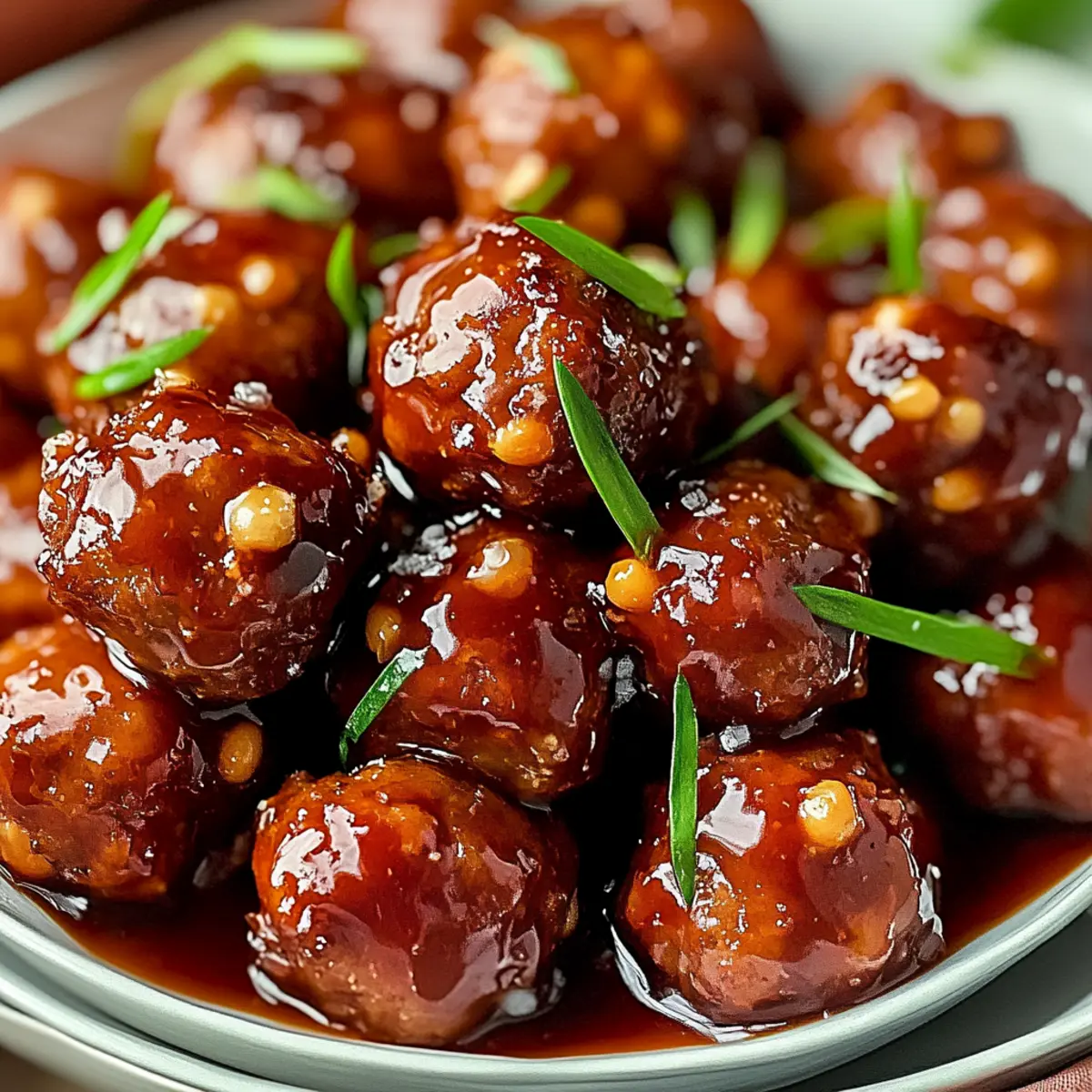 Sweet and Tangy Meatballs