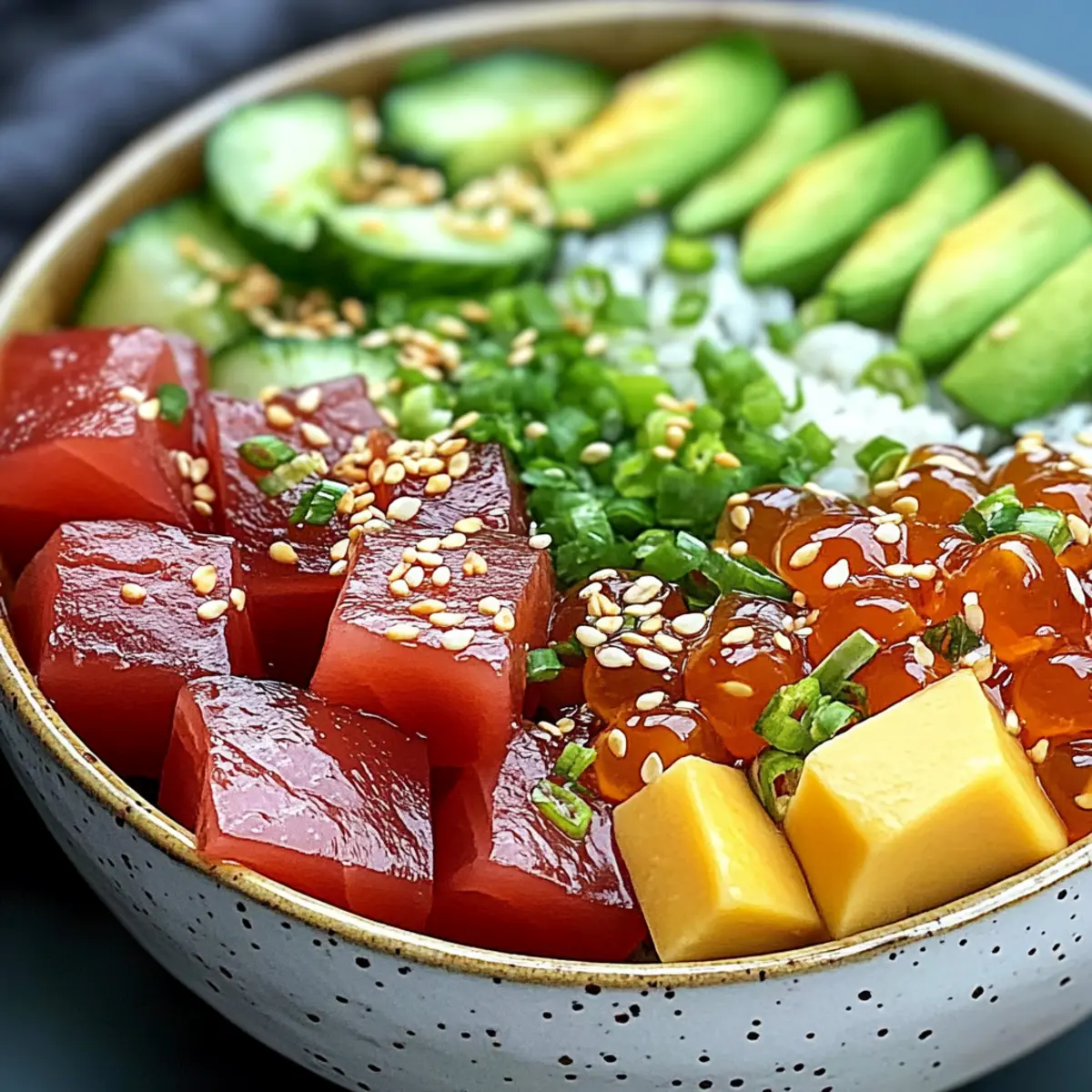 Tuna Poke Bowls