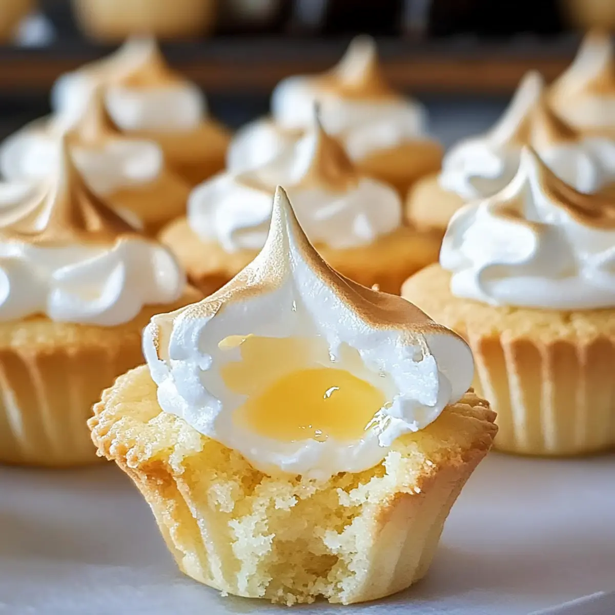 Lemon Meringue Cookie Cups (No Torch)