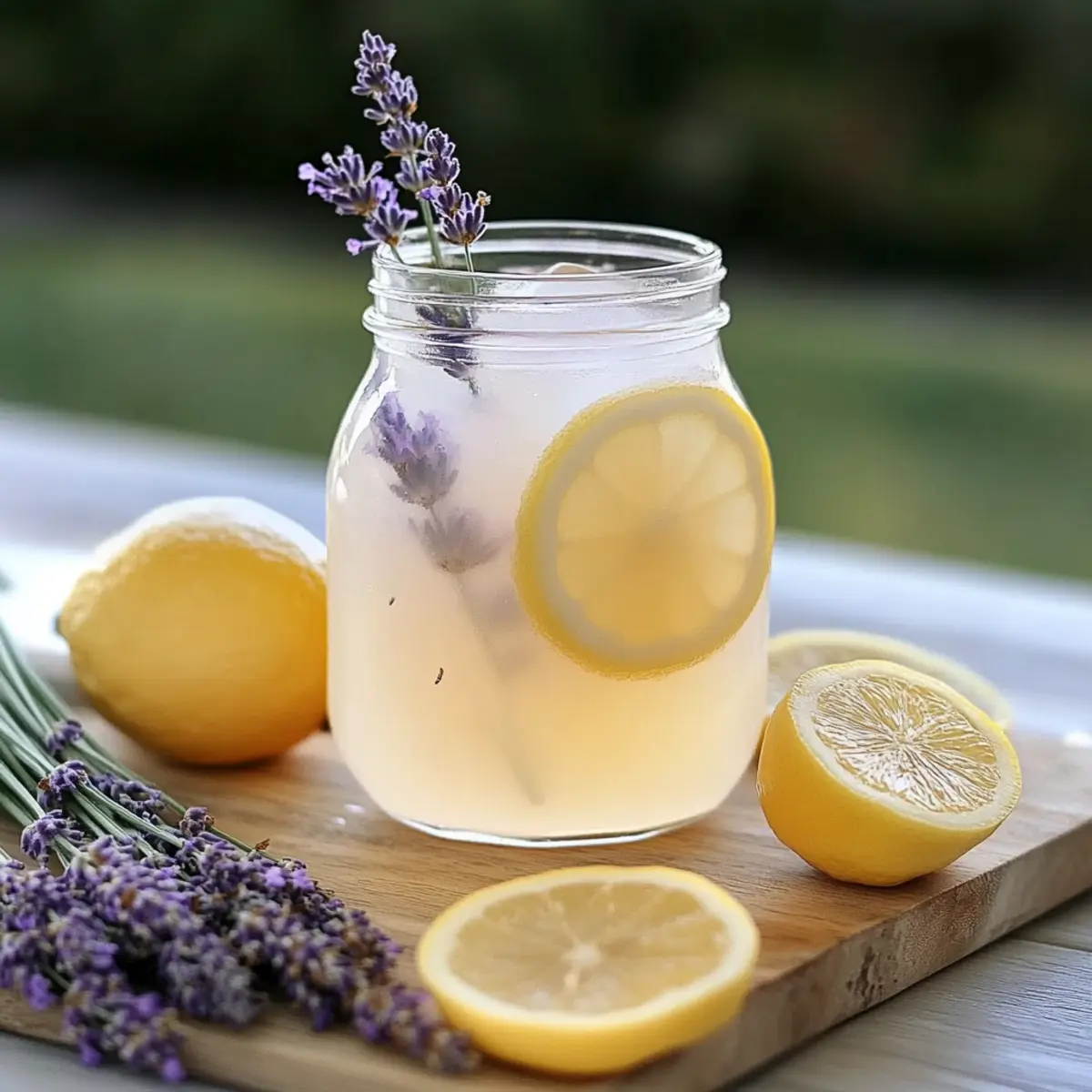 Lemon Lavender Mocktail Lemonade (Pitcher)